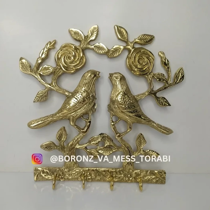 جاکلیدی گل و بلبل برنزی