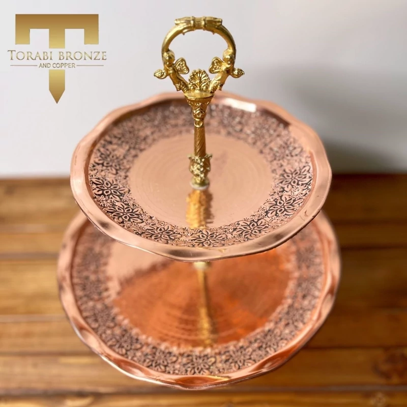 شیرینی خوری دو طبقه رز قرمز