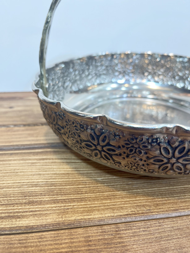 سبد مسی طرح رز کروم سایز متوسط